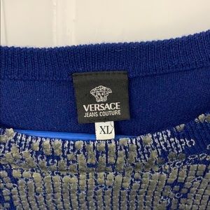 Versace Sweaters - Vintage (early 2000s) Versace “Defiant” Sweater Versace Sweaters - Vintage (early 2000s) Versace “Defiant” Sweater
